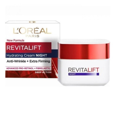 Loreal Revitalift Хидратиращ нощен крем против бръчки х50 мл