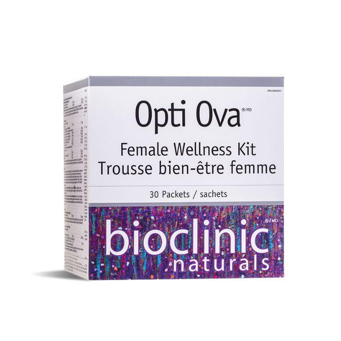 Natural Factors Opti Ova™ Female Wellnes Kit - Фертилитет програма за жени, 30 пакетчета