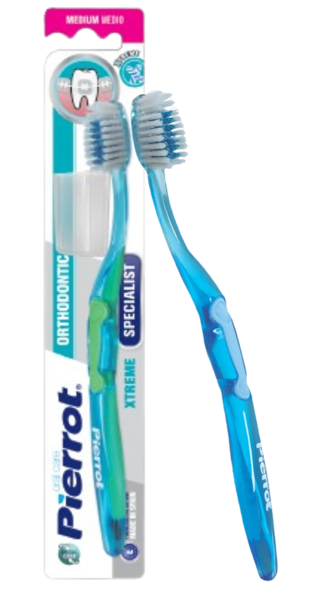 Pierrot Orthodontic Xtreme Specialist Ортодонтска Четка за зъби за възрастни Medium