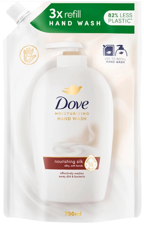 Dove Сапун Течен Nourishing Silk 750 мл