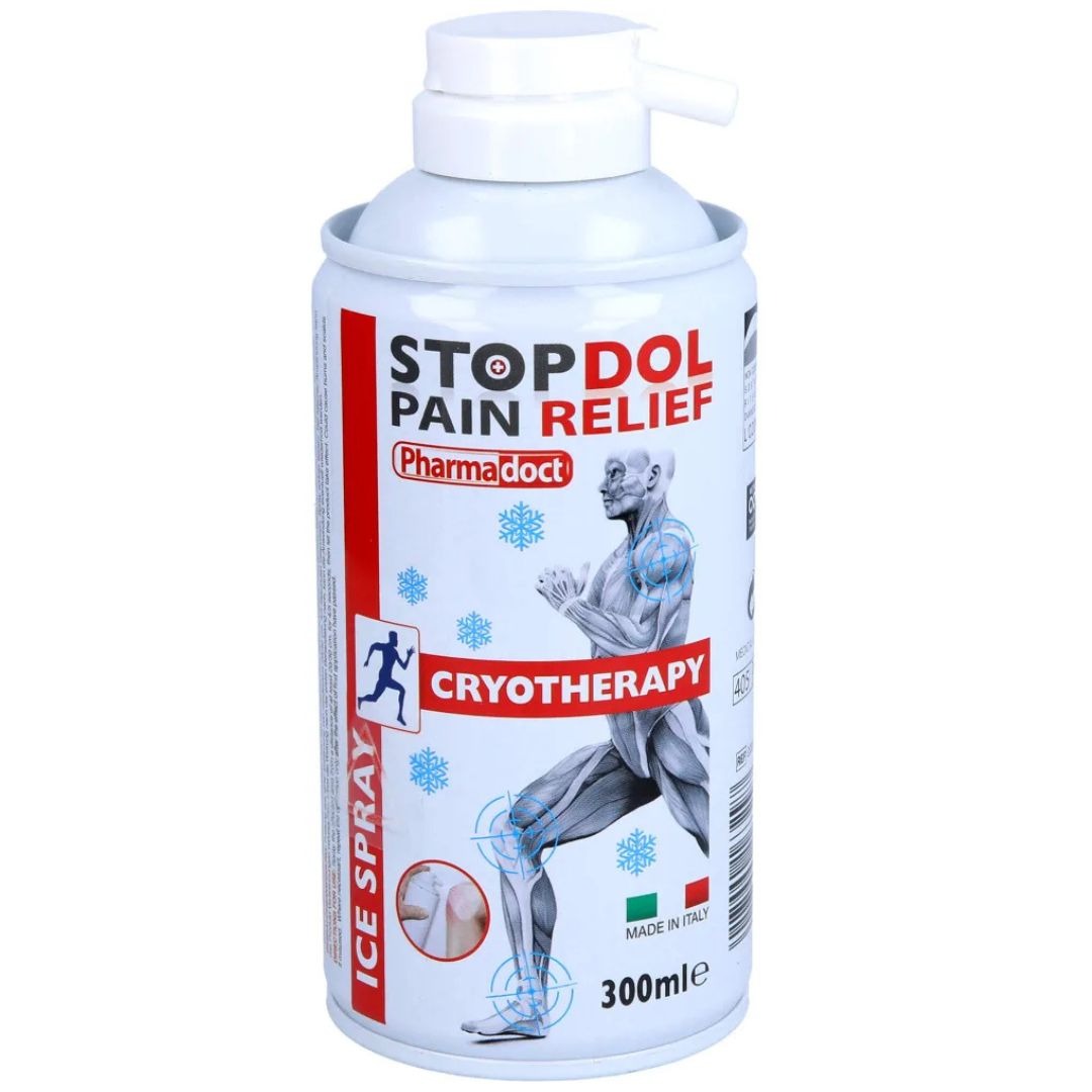 StopDol Ice Spray Спрей със студен ефект при болки, подутини и натъртвания х300мл